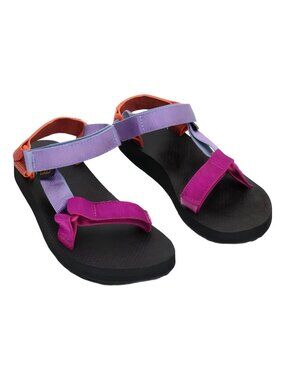 Teva Womens Original Universal Sandal Metallic Pink Multi Sz US 7 EU 38